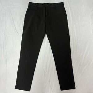 Zara Black Casual Straight Leg Pants
